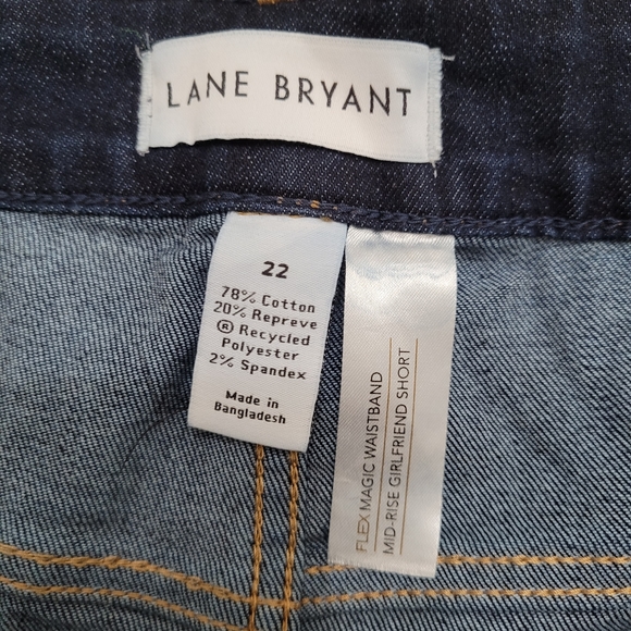 Lane Bryant Women Shorts plus denim stretch- #22 - Picture 6 of 6